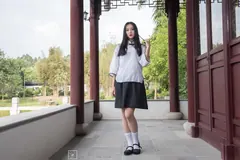 [SSA丝社]超清写真 NO.068 君君 民国学妹肉丝白袜[120P／1.85GB] 预览图
