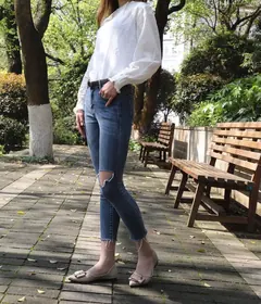 大西瓜爱牙膏-2019 6x活动 模特1（一） 牛仔裤里丝 [套图+视频] 预览图