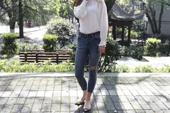 大西瓜爱牙膏-2019 6x活动 模特1（一） 牛仔裤里丝 [套图+视频] 预览图