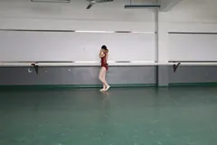大西瓜爱牙膏-早期作品-W019 舞蹈家9-双红衣少女 [套图+视频]