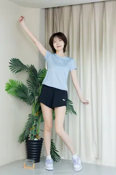 [BoBoSocks袜啵啵]NO.753 小甜豆-板鞋、白棉袜、裸足[289P/1V/7.26GB] 预览图