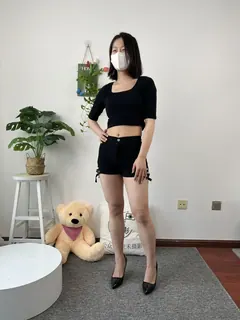 三禾摄影 三禾摄影 NO.082 黑色短裤 高跟鞋[312P 1V 1.67GB] 预览图
