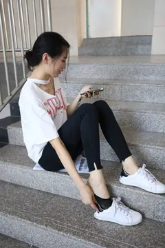 大西瓜爱牙膏-2019 1月活动 模特2（二） 船袜 [189P+1V/1.53G] 预览图
