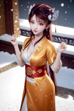 AI绘画 AI绘画 1169 仙剑奇侠传-唐雪见[5P 27M] 预览图