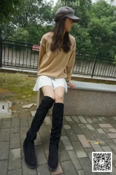 大生模拍 No.094 过膝靴灰丝 [77P1V569MB]