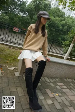 大生模拍 No.094 过膝靴灰丝 [77P1V569MB] 预览图