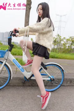 大生模拍 No.172 青青 单车少女 [49P145MB] 预览图