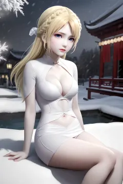 AI绘画 AI绘画 1181 斗罗大陆-千仞雪[5P 25M] 预览图