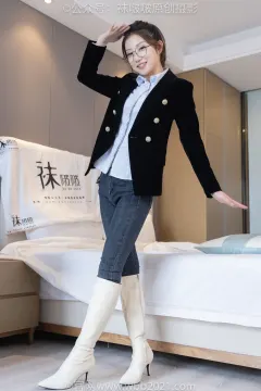 单期精选 [BoBoSocks袜啵啵]积分限定作品 NO.024 小沫-高跟长靴、紫色棉袜[150P 1V 6.99GB]