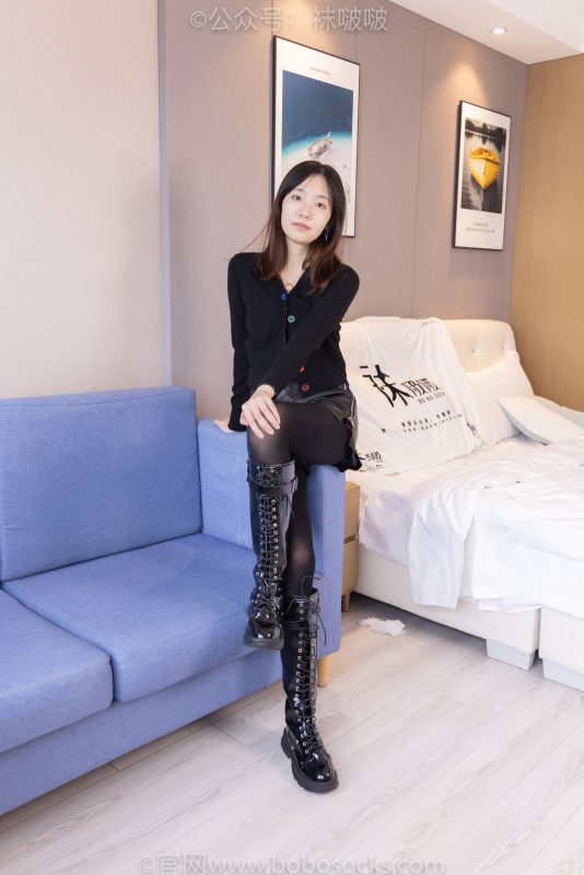 [BoBoSocks袜啵啵]NO.072 小甜豆-两双长靴、厚黑丝、厚肉丝 [144P/1V/6.59GB]-图宝宝