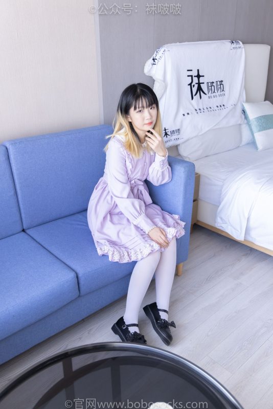 [BoBoSocks袜啵啵]NO.079 砂糖-皮鞋、厚白丝 [140P/1V/6.88GB]-图宝宝