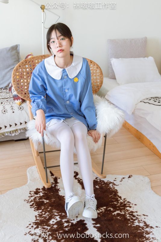 [BoBoSocks袜啵啵]NO.093 小甜豆-贝壳头、厚白丝[132P/1V/5.96GB]-图宝宝