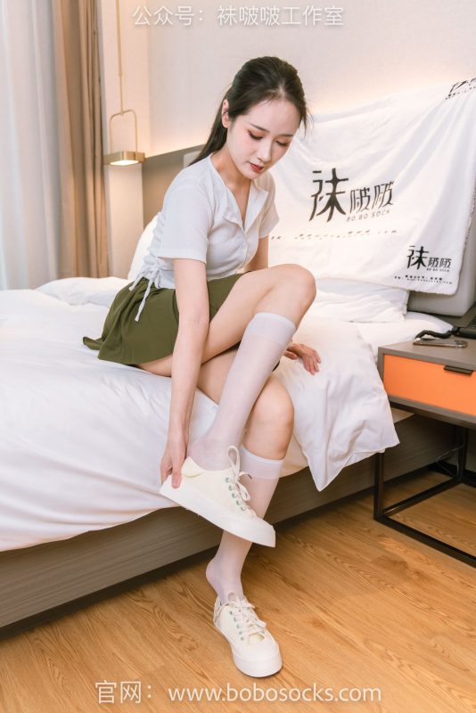 [BoBoSocks袜啵啵]NO.095 小安-板鞋、小腿丝袜[140P/1V/5.5GB]-图宝宝