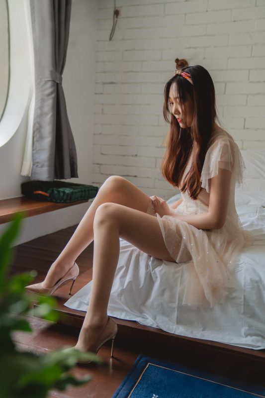 袜涩VOL.066 思甜 呼吸小院 [60P0.99G]-图宝宝