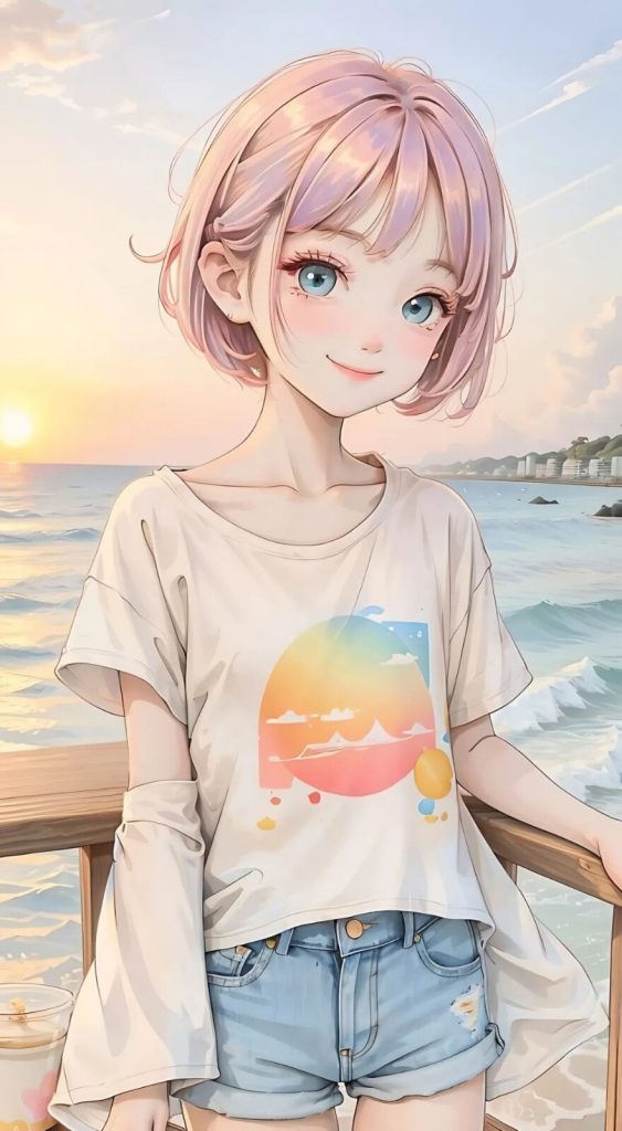 图片[3]-卡通|人物|美女|人像画|手机壁纸-图宝宝