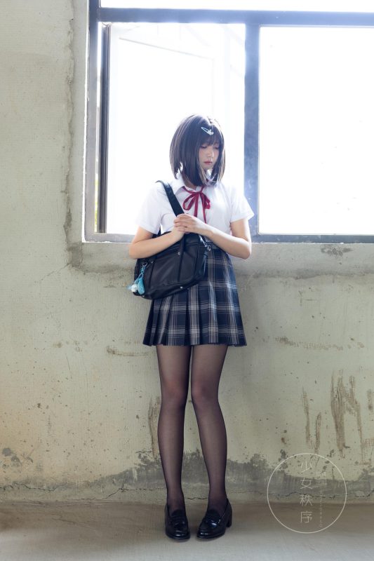 少女秩序 GR04L 黑丝JK-图宝宝