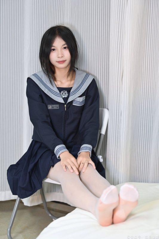 凝思摄影 NO.043 沅沅-JK制服、连裤白丝、小皮鞋[150P+1V／5.74GB]-图宝宝