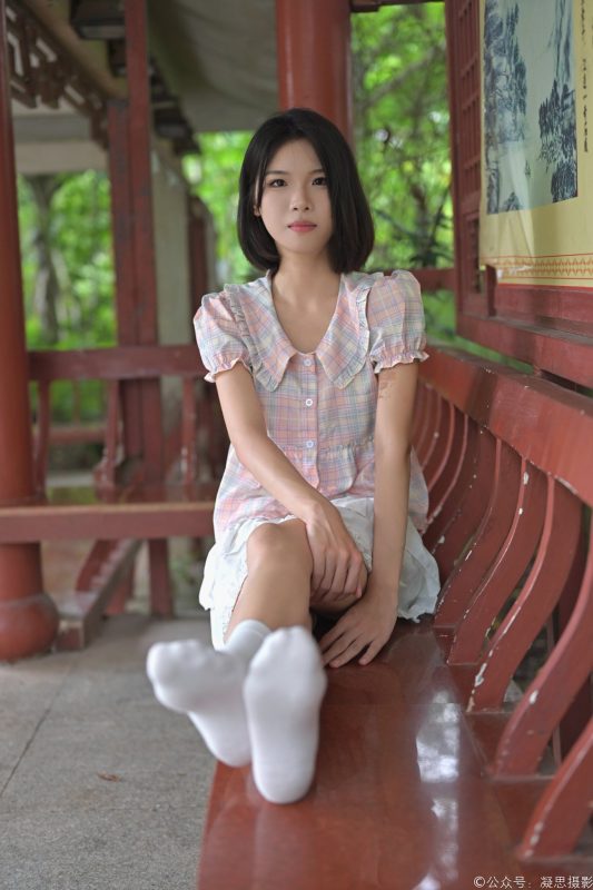 凝思摄影 NO.037 小睿-短裙、短白袜、平底鞋[150P+1V／5.85GB]-图宝宝