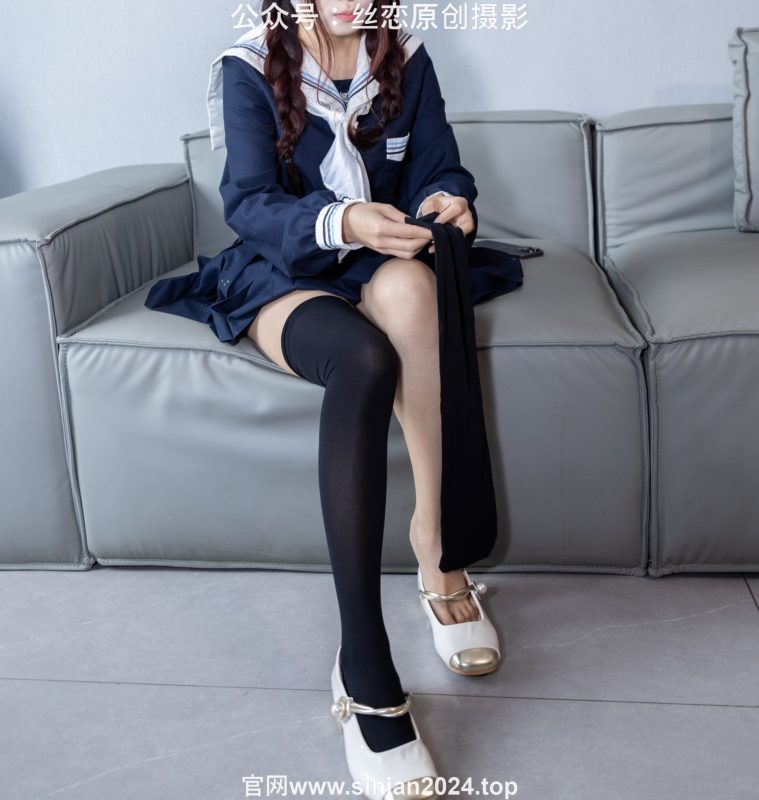 丝恋摄影 NO.017 小梦-学院风 jk连衣裙 黑色丝袜 白色小皮鞋[168P+1V／4.33GB]-图宝宝