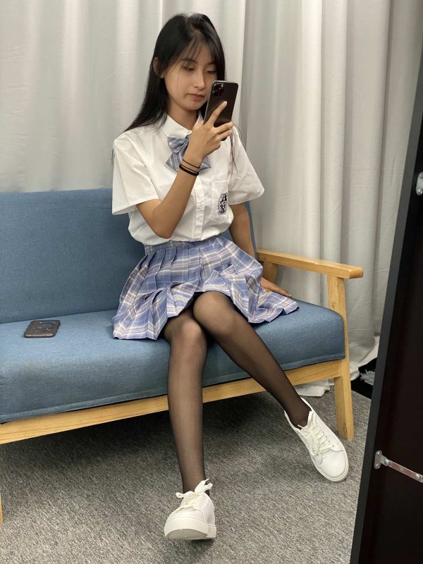 三禾摄影 NO.063 JK套装 黑丝[150P+1V／1.19GB]-图宝宝