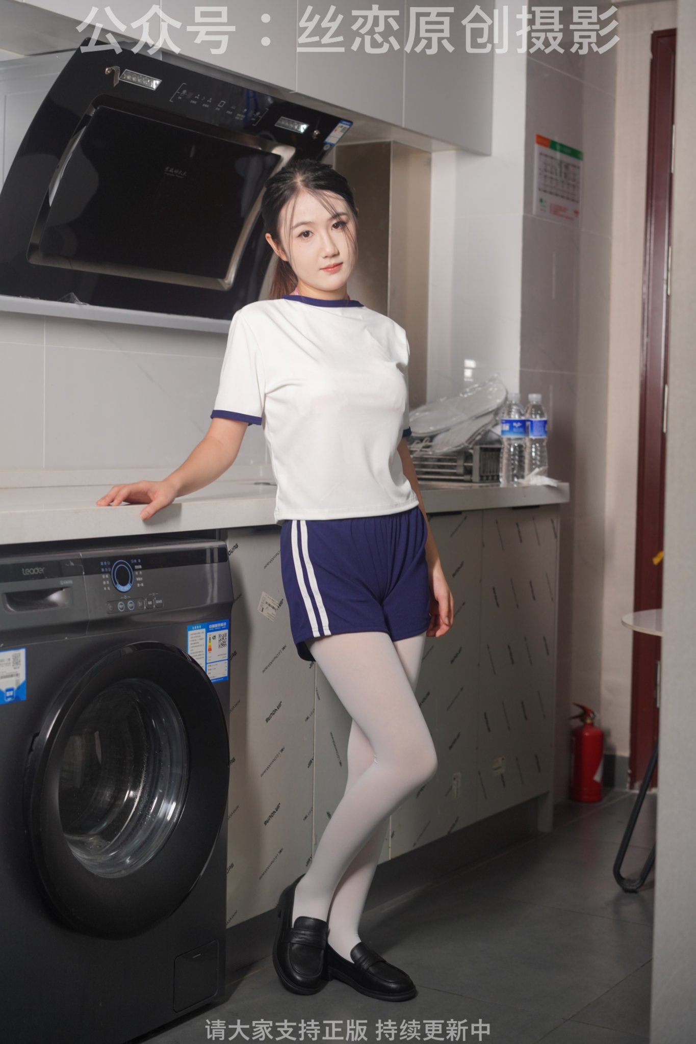 图片[1]-丝恋摄影 NO.006 幺幺-厚白丝 乐福鞋 水手服[159P+1V／5.38GB]-图宝宝