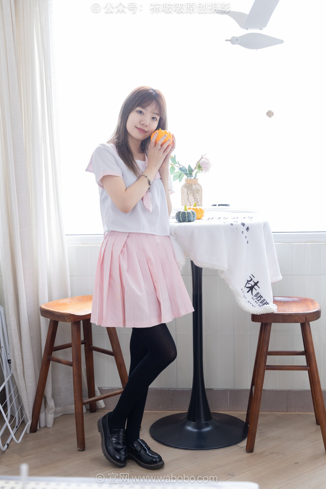 图片[1]-[BoBoSocks袜啵啵]NO.671 小甜豆-皮鞋、厚白丝、厚黑丝、jk制服[150P+1V／4.93GB]-图宝宝