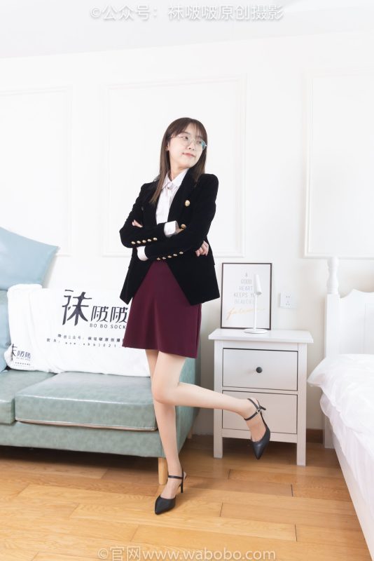 [BoBoSocks袜啵啵]NO.686 稚予-ol制服、高跟鞋、薄肉丝[158P+1V／8.82GB]-图宝宝