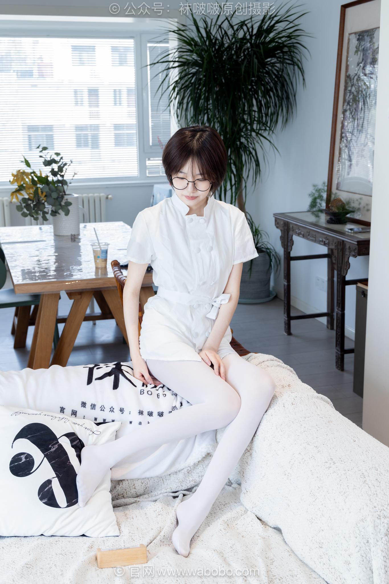图片[2]-[BoBoSocks袜啵啵]NO.702 小甜豆-高跟凉鞋、厚白丝、护士服[155P+1V／5.69GB]-图宝宝