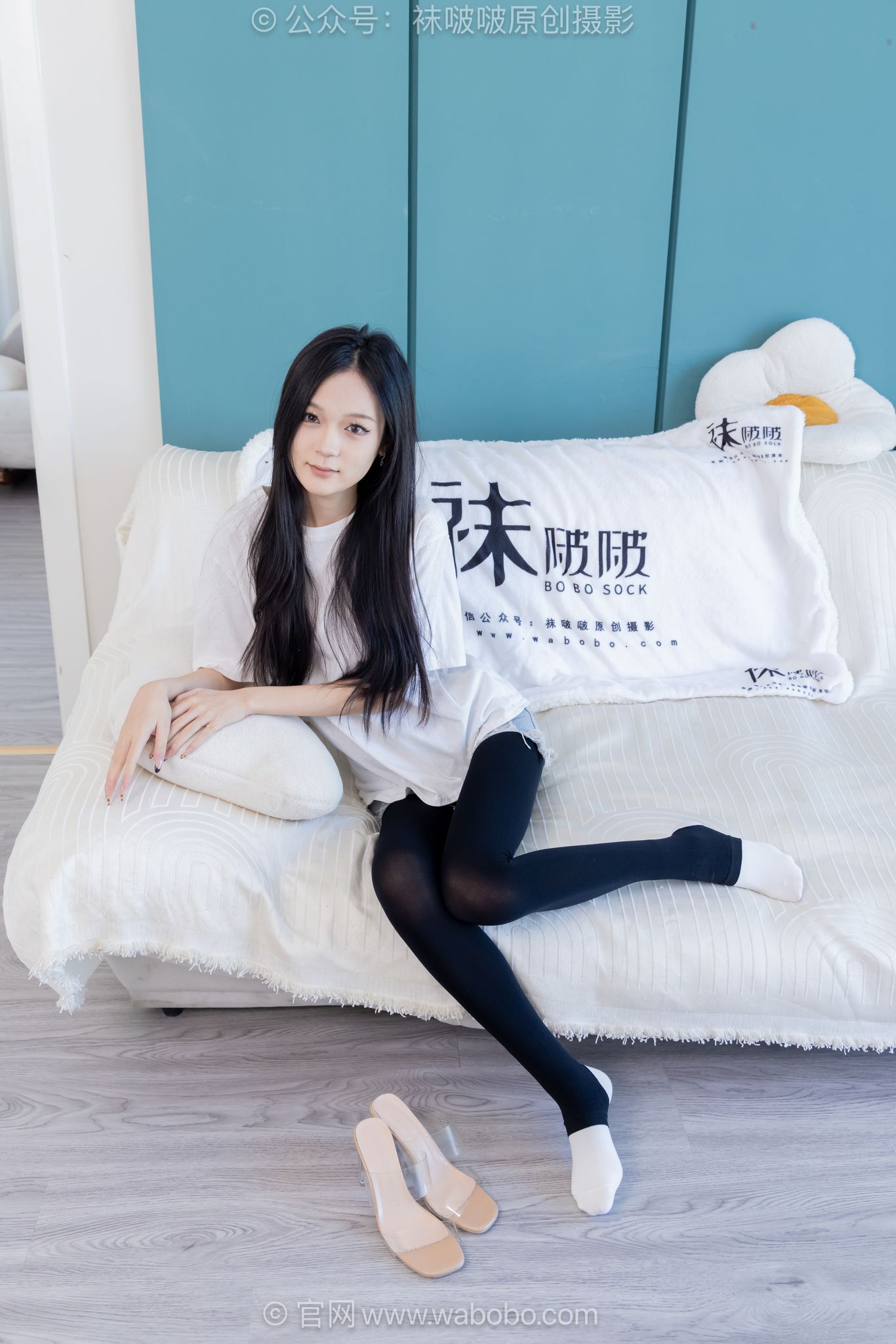 图片[3]-[BoBoSocks袜啵啵]NO.683 焦糖-高跟凉鞋、厚黑丝踩脚裤、白棉袜、裸足[165P+1V／6.85GB]-图宝宝