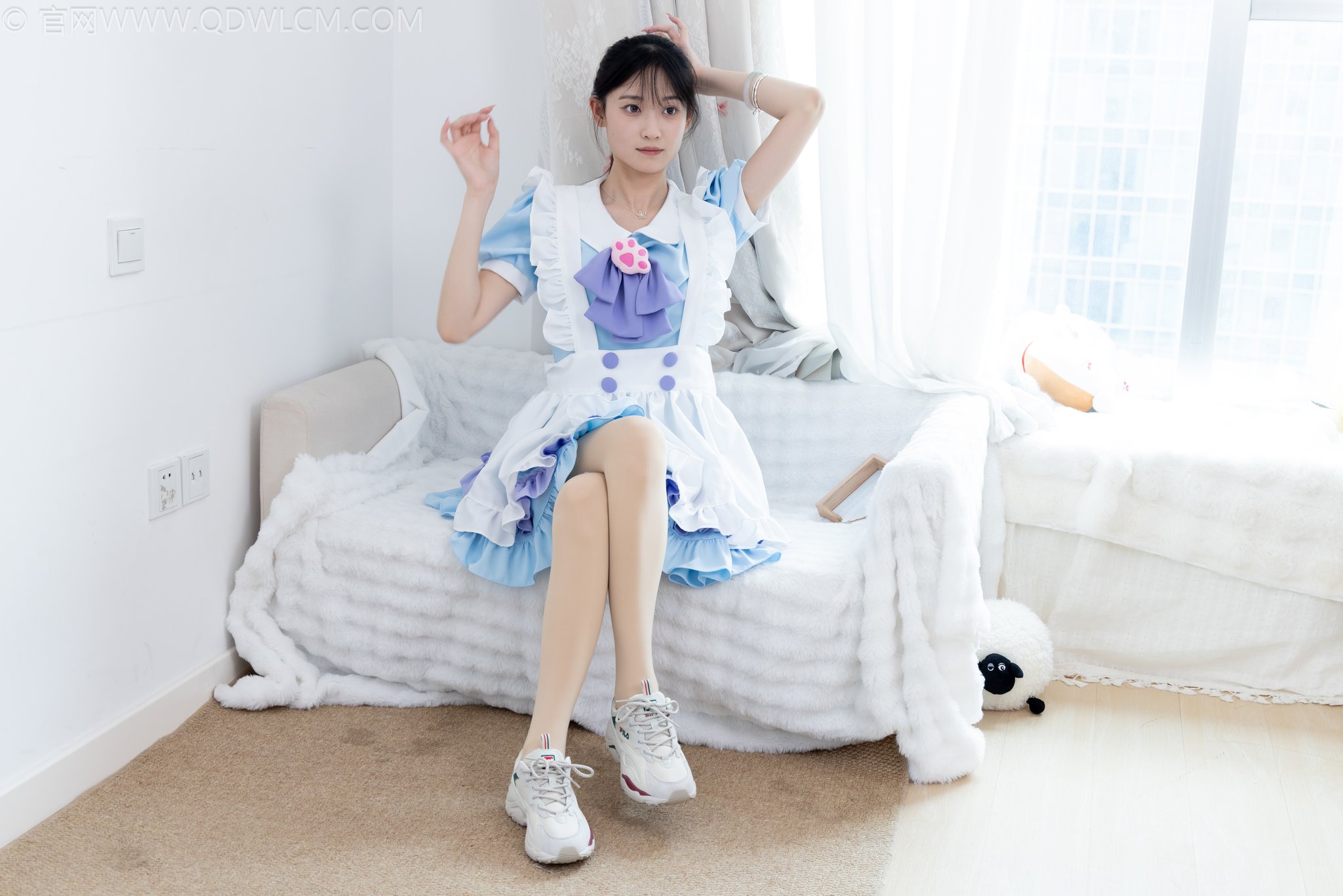 图片[2]-物恋传媒 NO.2704 山奈-女仆装、运动鞋、厚肉丝[161P+1V／4.45GB]-图宝宝