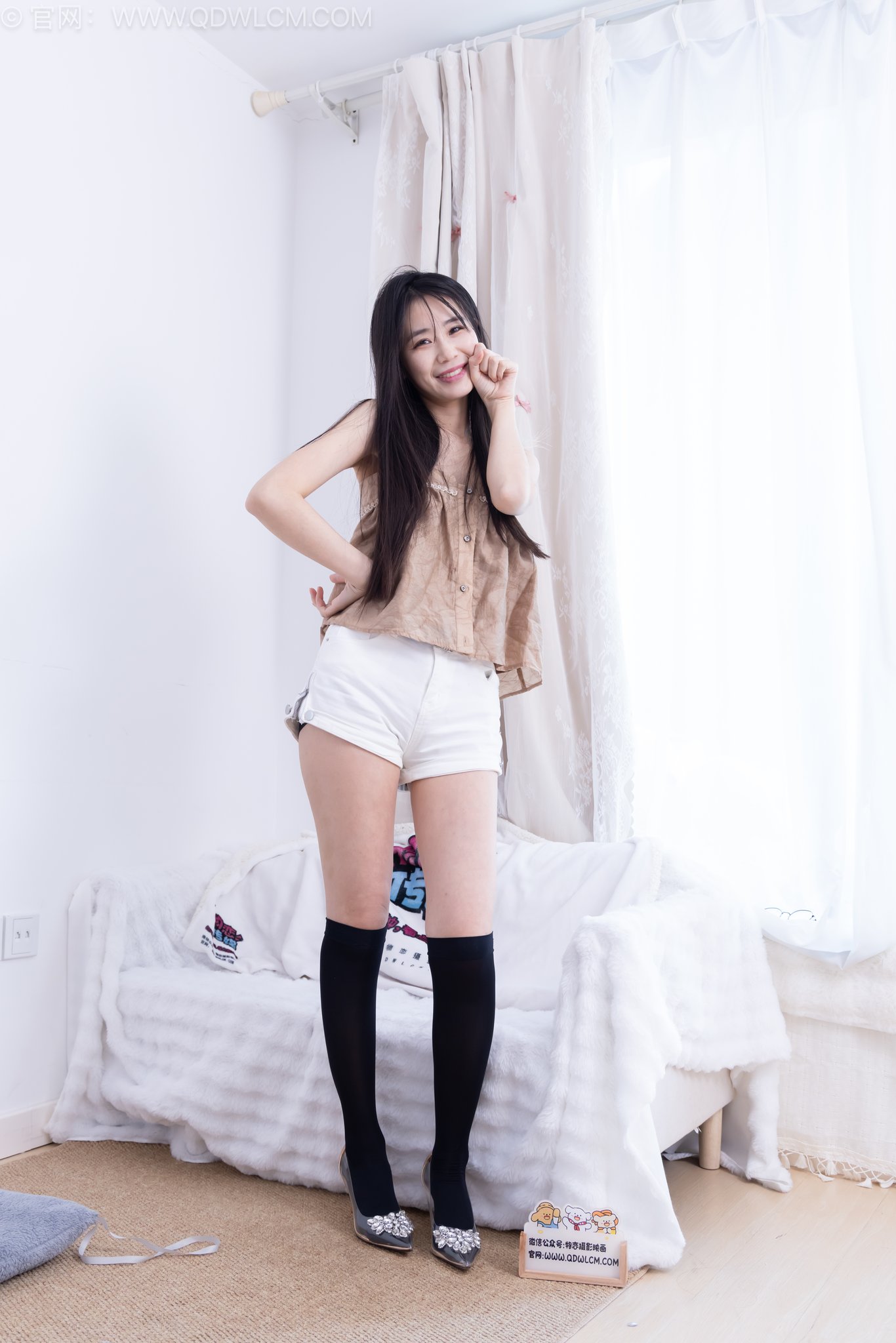 图片[3]-物恋传媒 NO.2679 菜菜-高跟鞋、厚黑丝过膝袜[152P+1V／3.30GB]-图宝宝