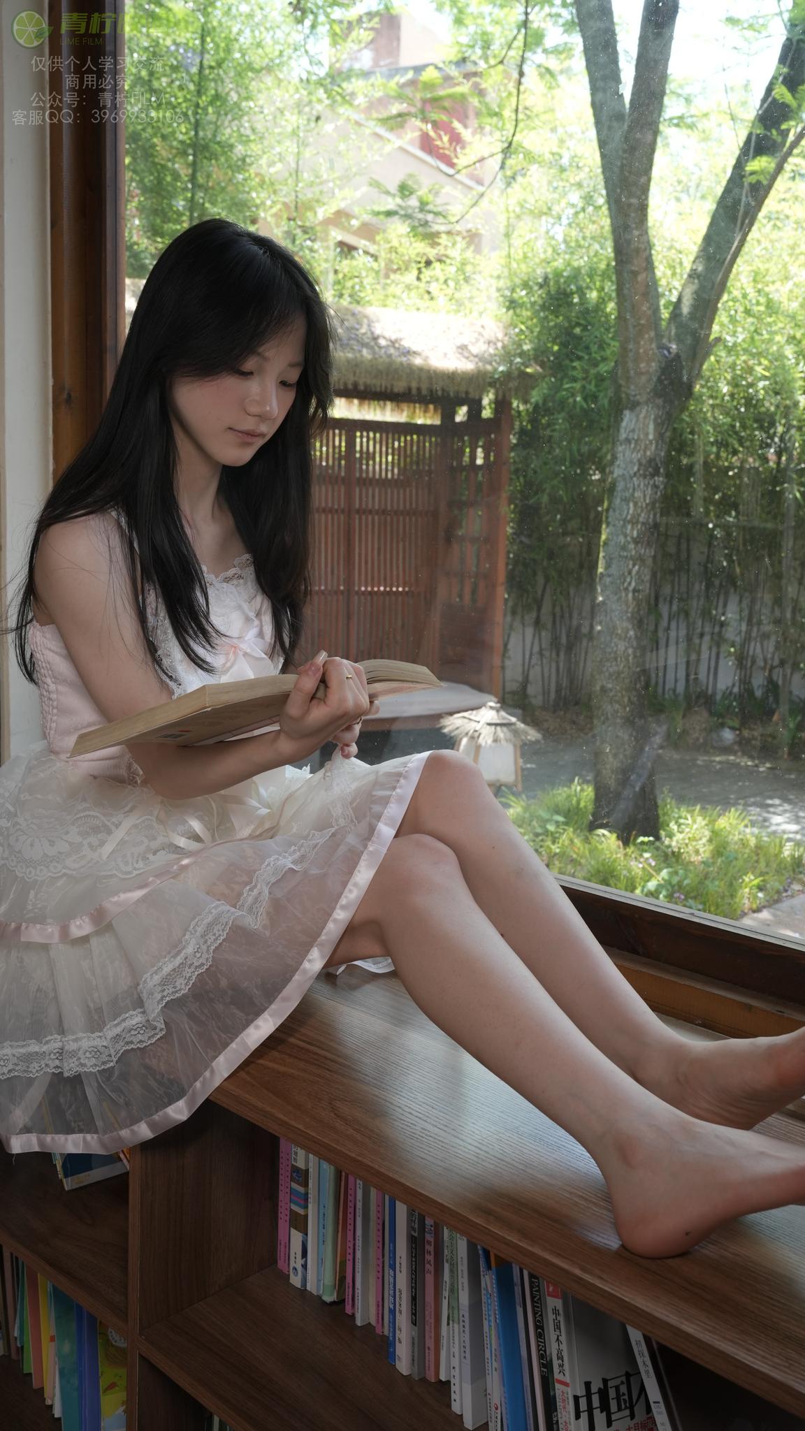 图片[1]-青柠映画 NO.032 阿慌 公主吊带连衣裙[104P+2V／6.25GB]-图宝宝
