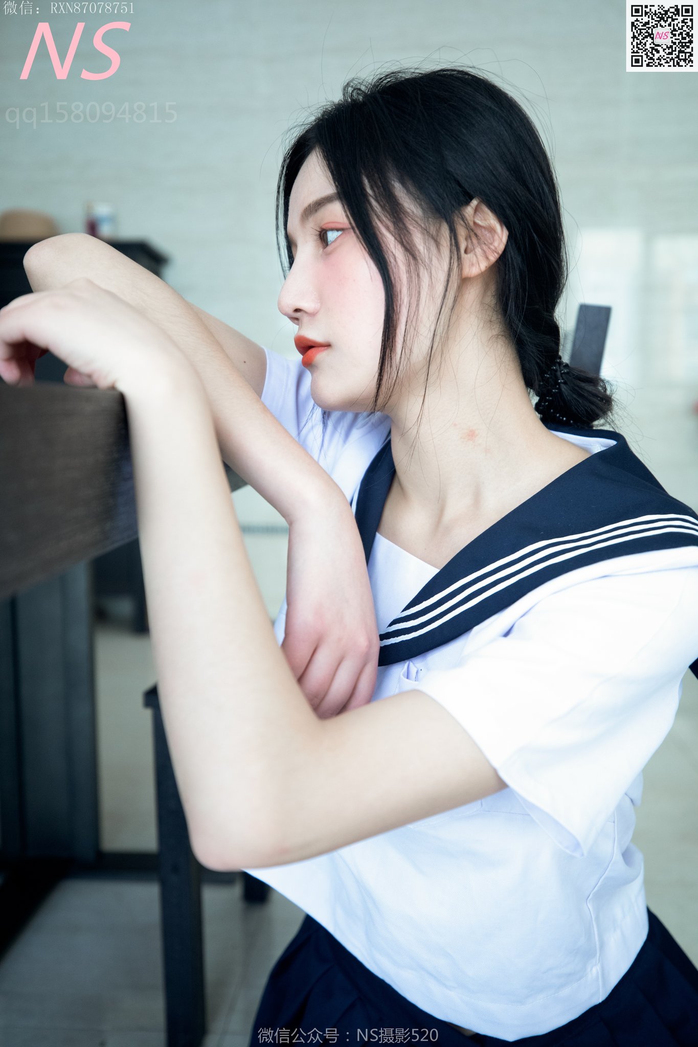 图片[1]-[纳丝摄影]0141 子涵 黑色丝袜的家居生活[59P／521MB]-图宝宝