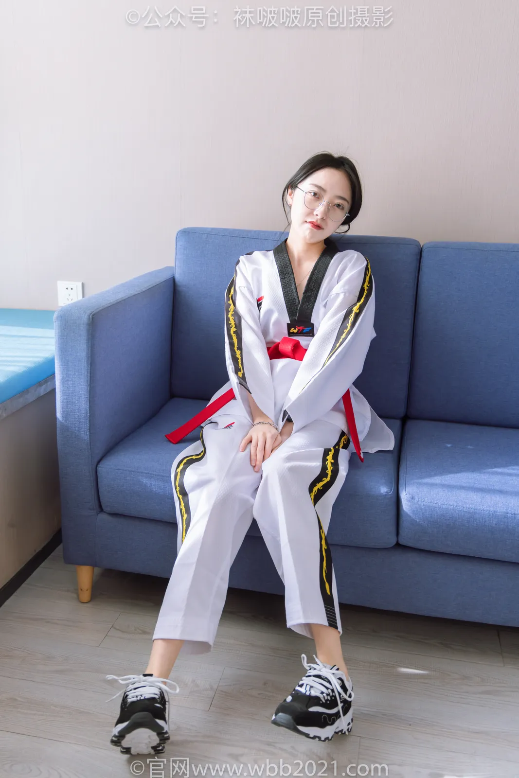 图片[1]-[BoBoSocks袜啵啵]积分限定作品 NO.044 稚予-跆拳道服、运动鞋、白棉袜、裸足[130P+1V／5.92GB]-图宝宝