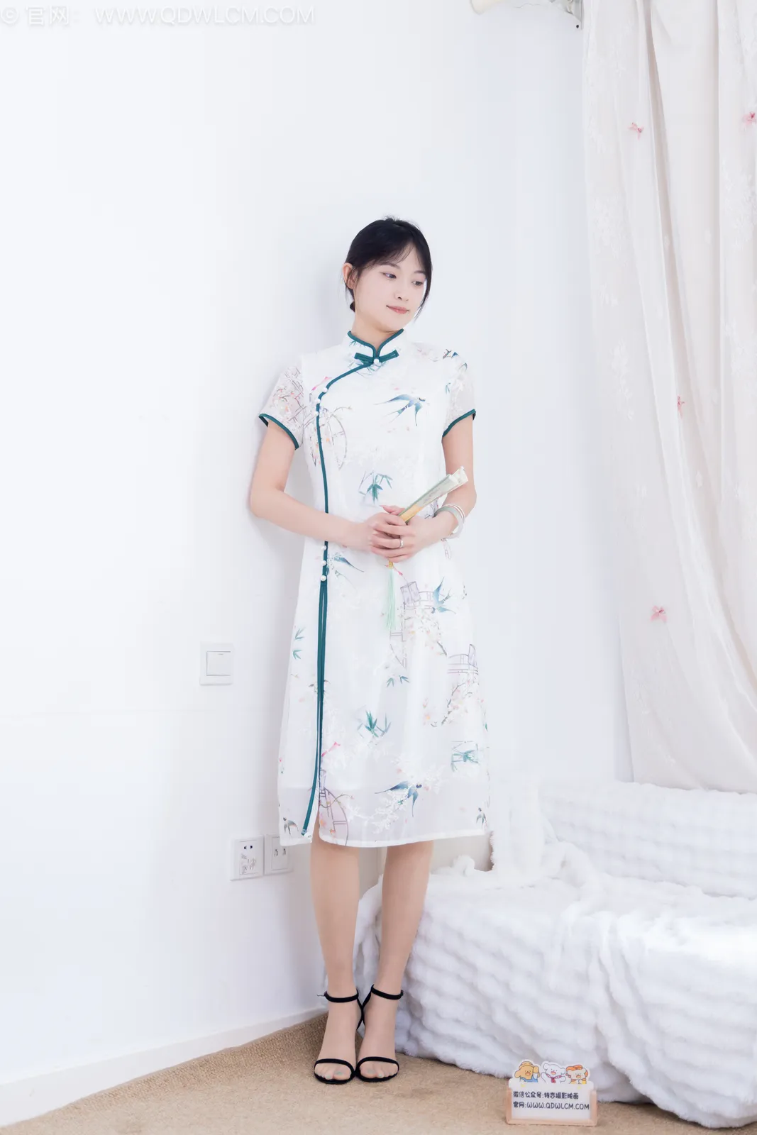 图片[3]-物恋传媒 NO.2761 山奈-高跟凉鞋、薄肉丝、裸足、旗袍[150P+1V／5.64GB]-图宝宝