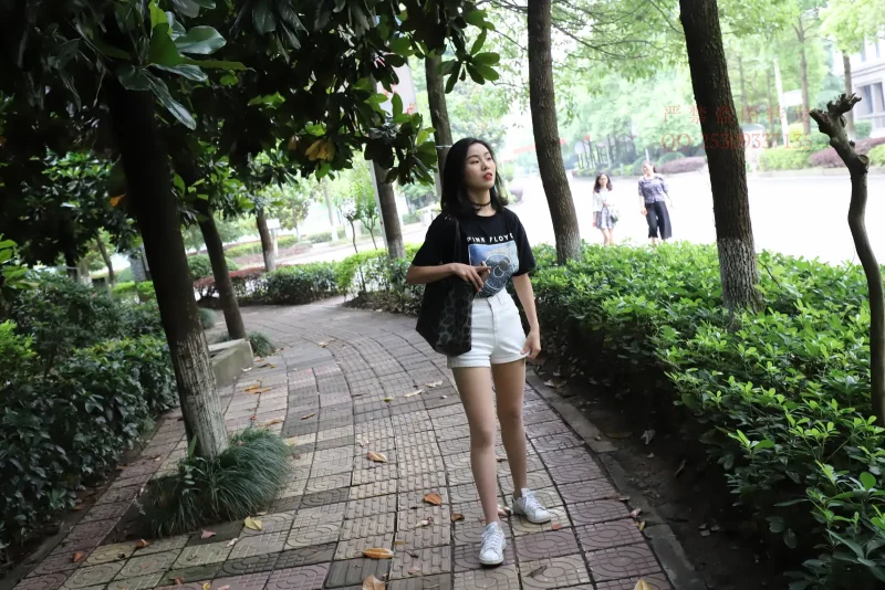 大西瓜爱牙膏-2018 7.8月活动 模特2（二） 平底鞋肉丝+船袜-图宝宝