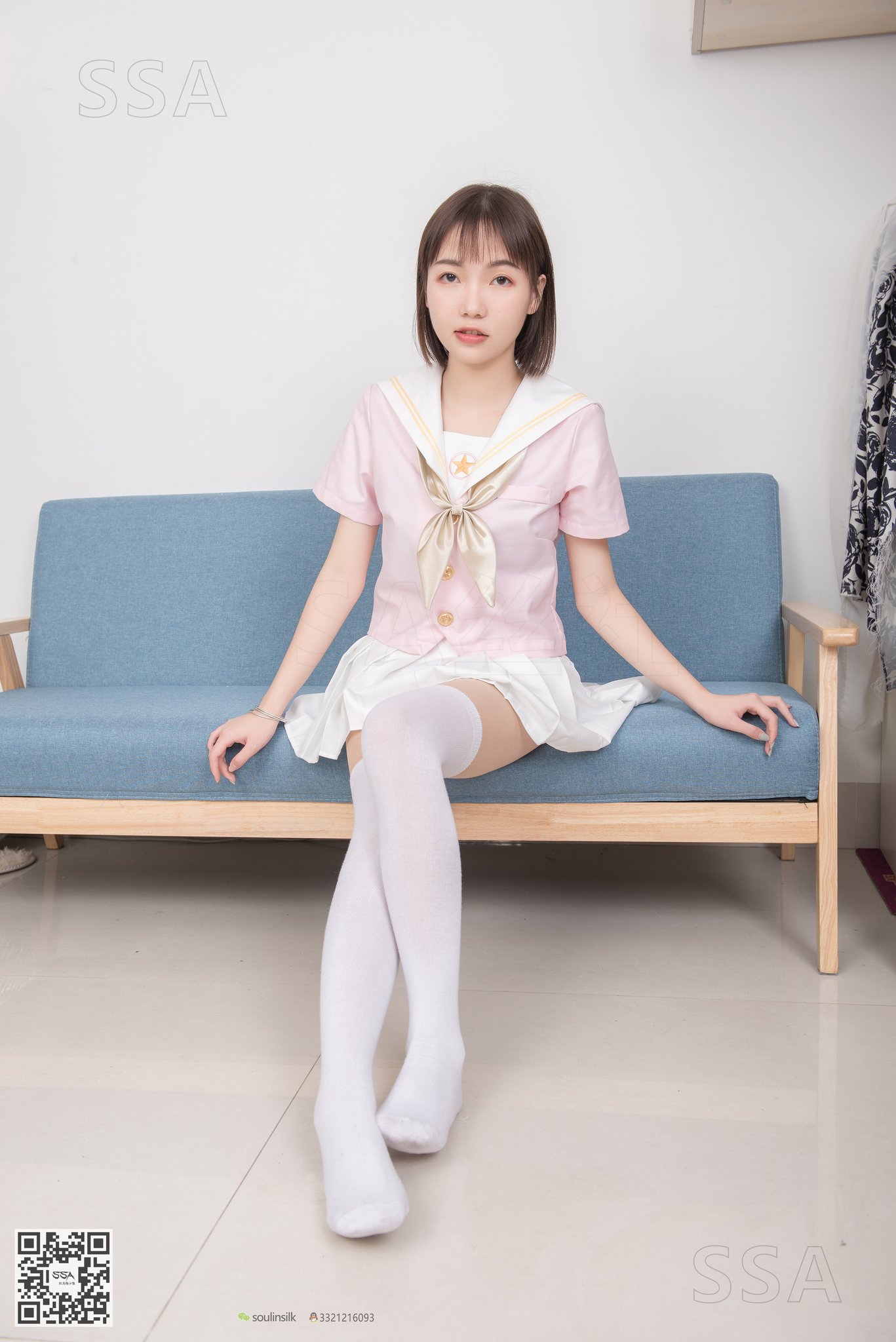 图片[1]-[SSA丝社]超清写真 NO.162 桃子 粉色JK制服的穿搭示范[173P／2.06GB]-图宝宝