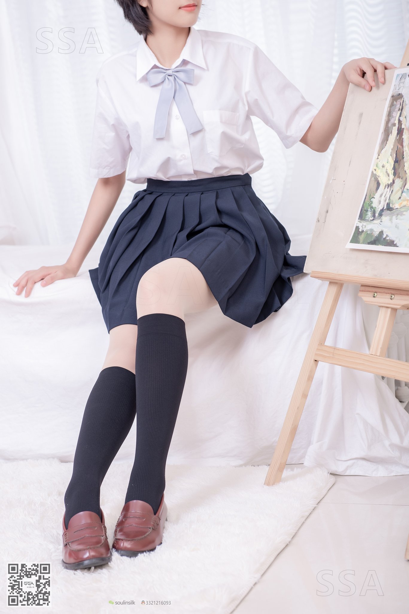 图片[3]-[SSA丝社]超清写真 NO.181 小佩 酒窝少女JK制服肉丝黑袜穿搭示范[135P／1.44GB]-图宝宝