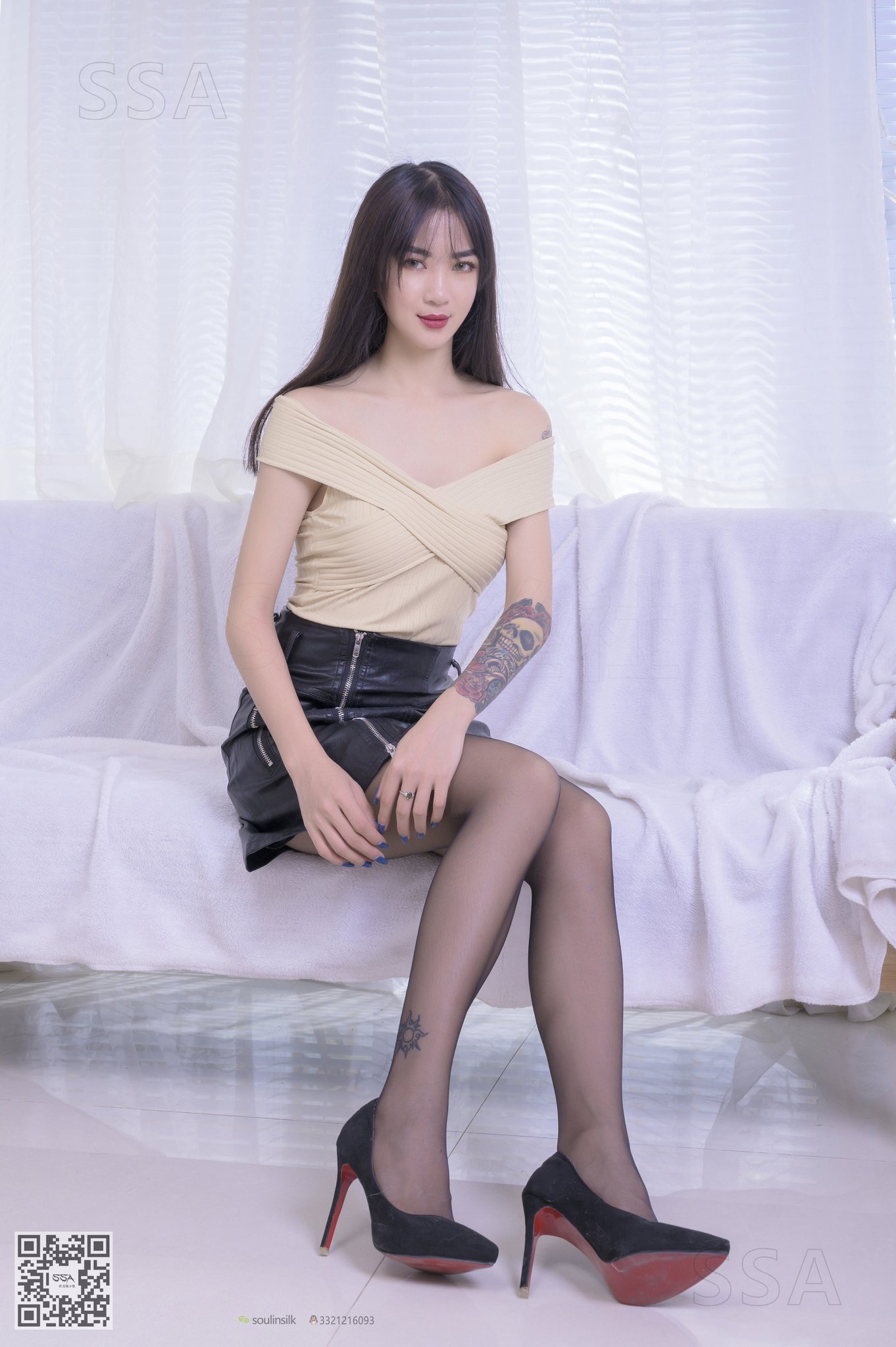 图片[1]-[SSA丝社]超清写真 NO.220 健身教练淼淼的皮裙遐想[140P／1.92GB]-图宝宝
