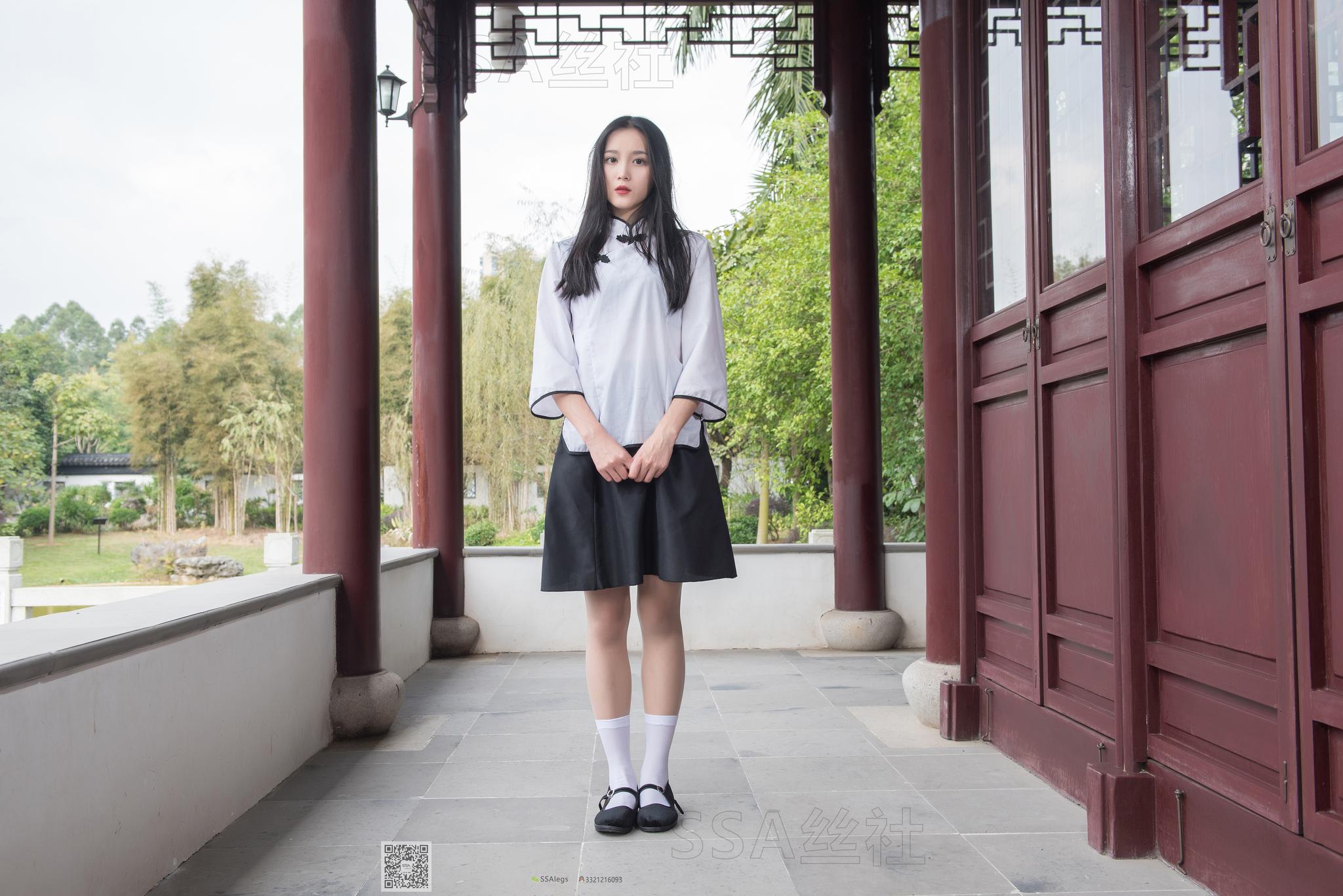 图片[2]-[SSA丝社]超清写真 NO.068 君君 民国学妹肉丝白袜[120P／1.85GB]-图宝宝