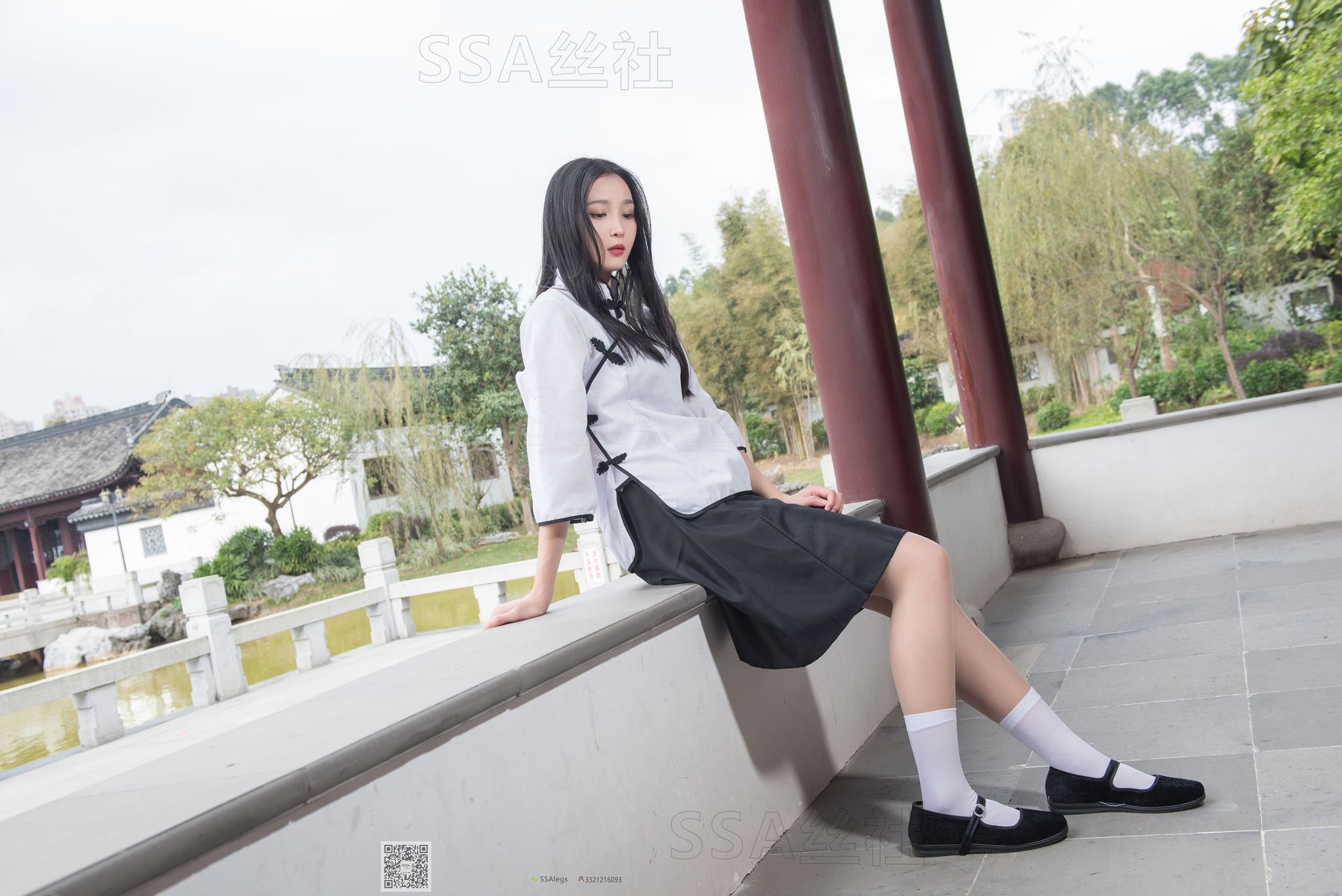 图片[3]-[SSA丝社]超清写真 NO.068 君君 民国学妹肉丝白袜[120P／1.85GB]-图宝宝