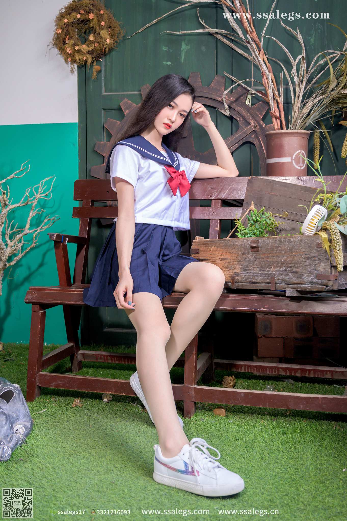 图片[1]-[SSA丝社]超清写真 NO.421 漫漫白色jk制服肉丝写真(上)[135P／1.94GB]-图宝宝