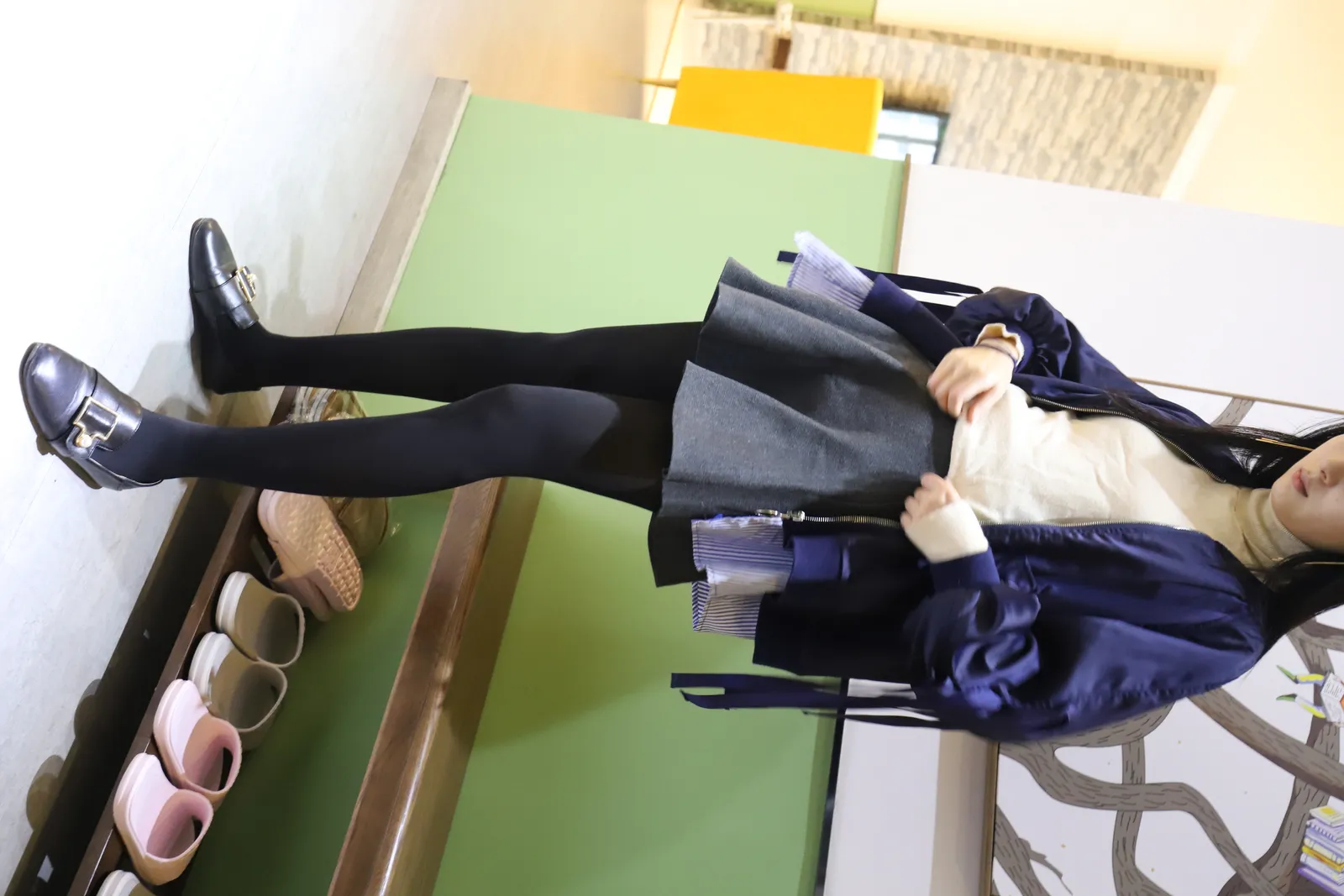 图片[2]-大西瓜爱牙膏-2018 12月活动 模特1（一） 黑厚 [套图+视频]-图宝宝