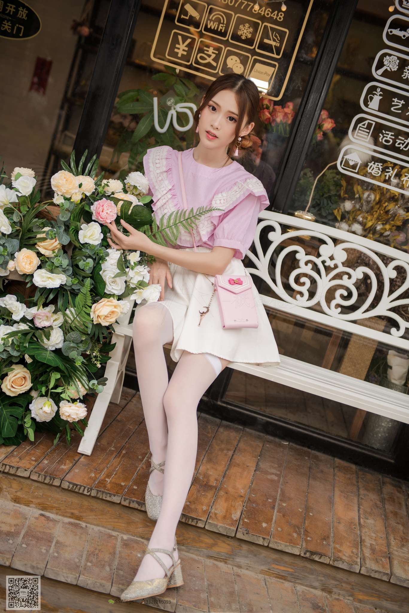 图片[3]-[SSA丝社]超清写真 NO.009 琪琪 超薄5D长筒袜街拍[99P／1.10GB]-图宝宝