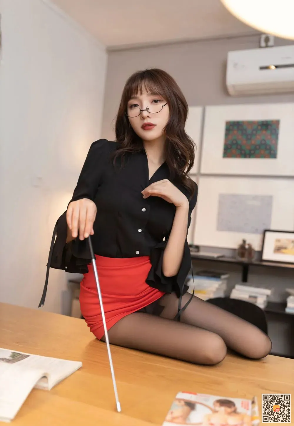 图片[2]-[香柚]011 2022.02.17《俏皮的家教老师》陆萱萱[41P／6MB]-图宝宝
