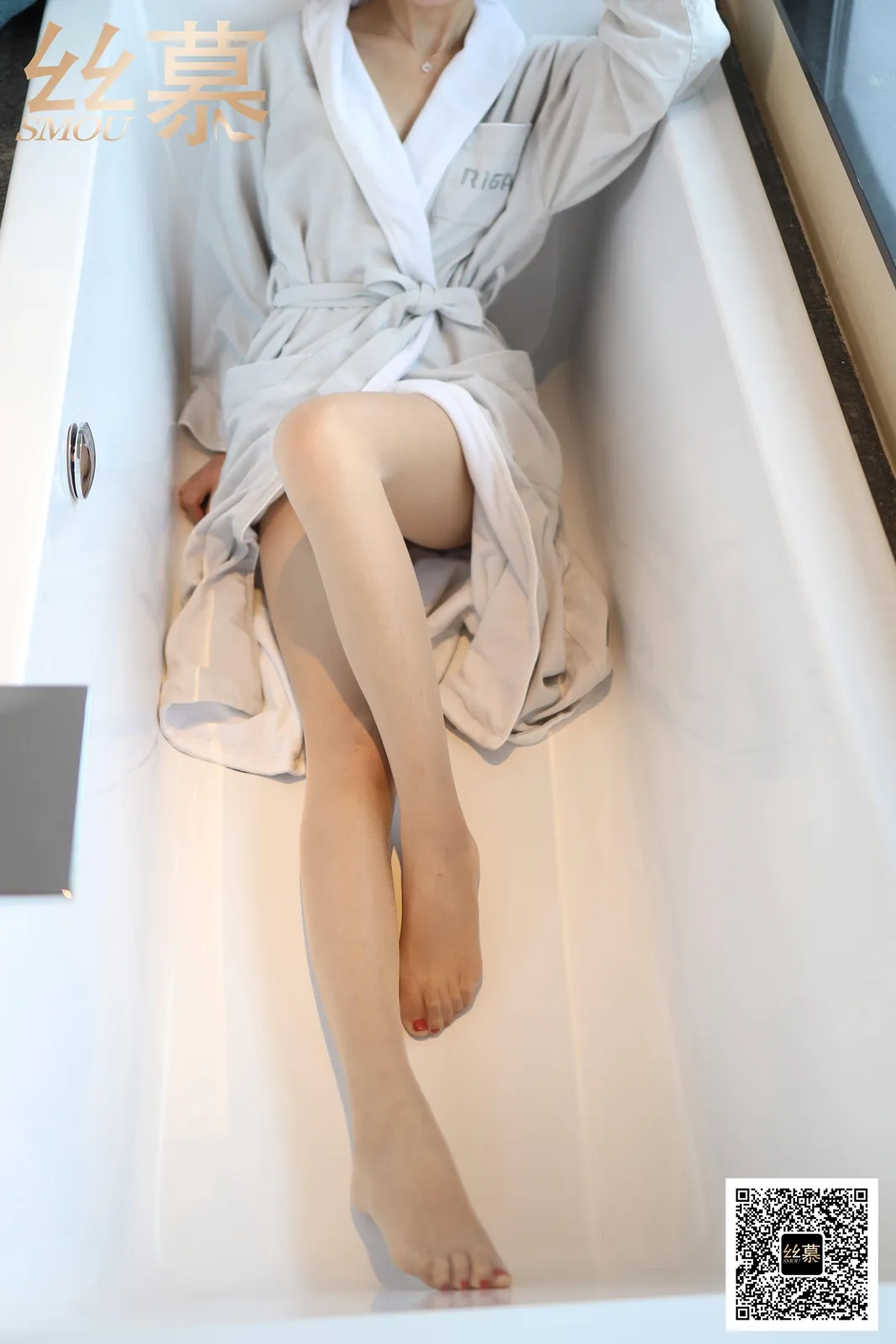 图片[2]-[丝慕GIRL]SM410 天天一元 茗茗《法兰绒浴袍》[60P／134MB]-图宝宝
