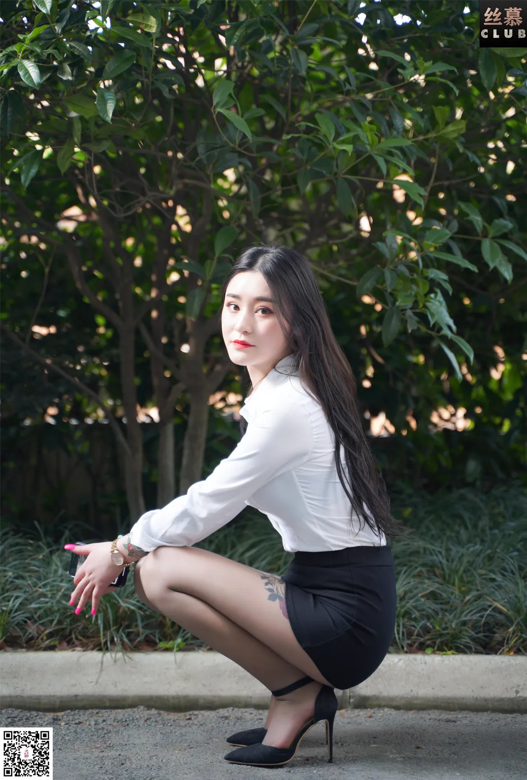 图片[2]-丝慕写真 SM020 模特：玉儿 天天一元《下班后的玉儿》[66P86MB]-图宝宝