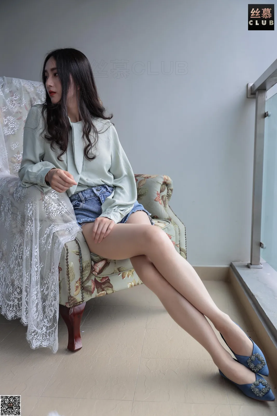 图片[1]-丝慕写真 SM058 天天一元 佳佳《佳佳的牛仔热裤》[61P32.4MB]-图宝宝