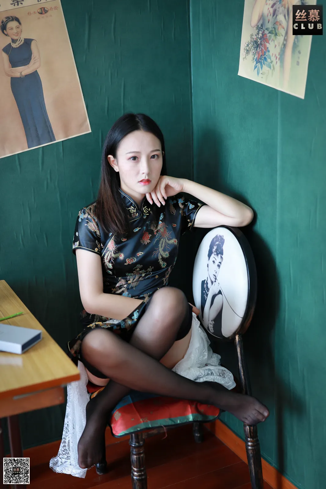 图片[1]-SM098 模特：张小姐 天天一元《旗袍秀》-图宝宝