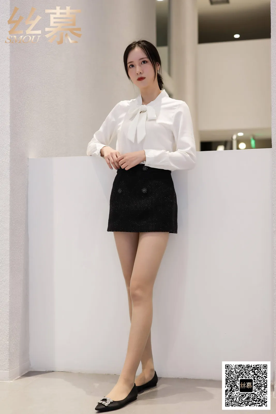 图片[1]-[丝慕GIRL]特写集 TX089 紫宁《平底鞋女神》[66P／110MB]-图宝宝